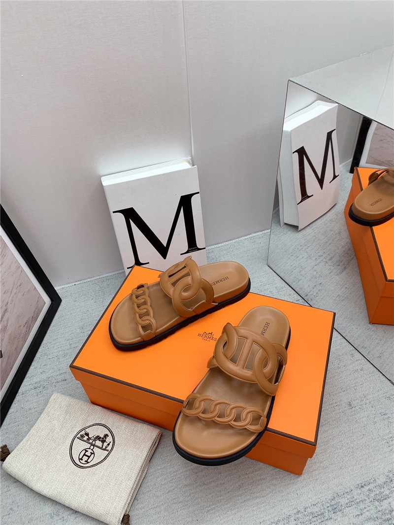 hermes flat sandals