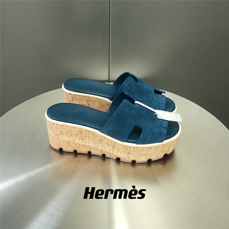 Hermès Platform Slippers