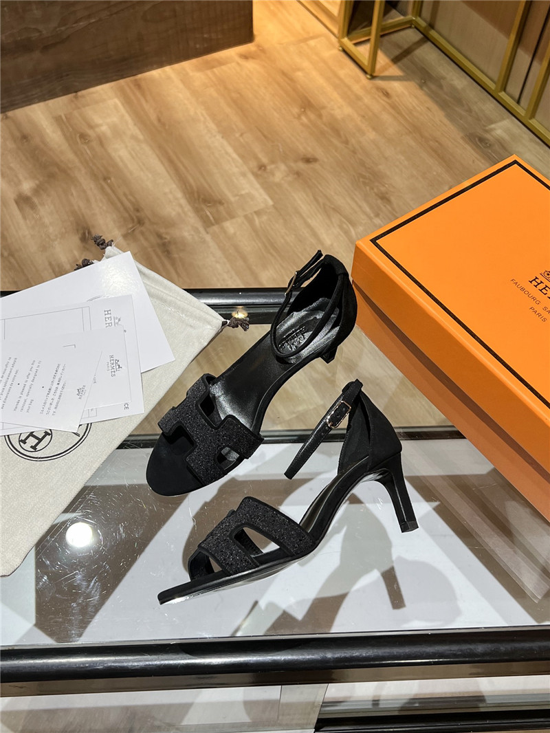 hermes high heel sandals