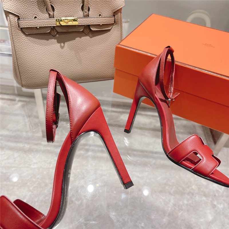 hermes high heel sandals womens