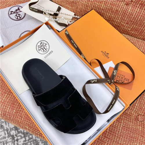 hermes h slippers womens