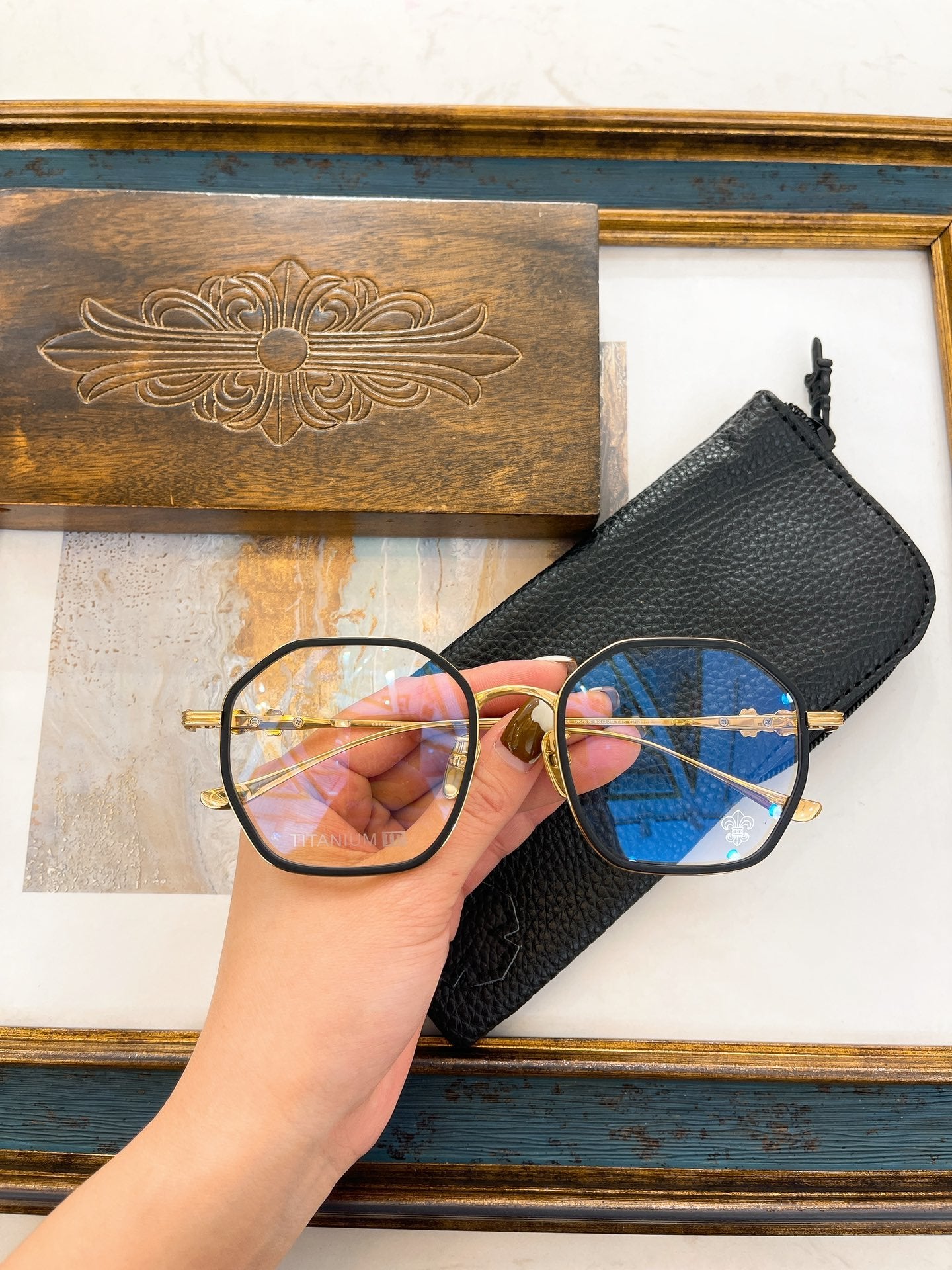 Chrome Hearts eyewear/glasses