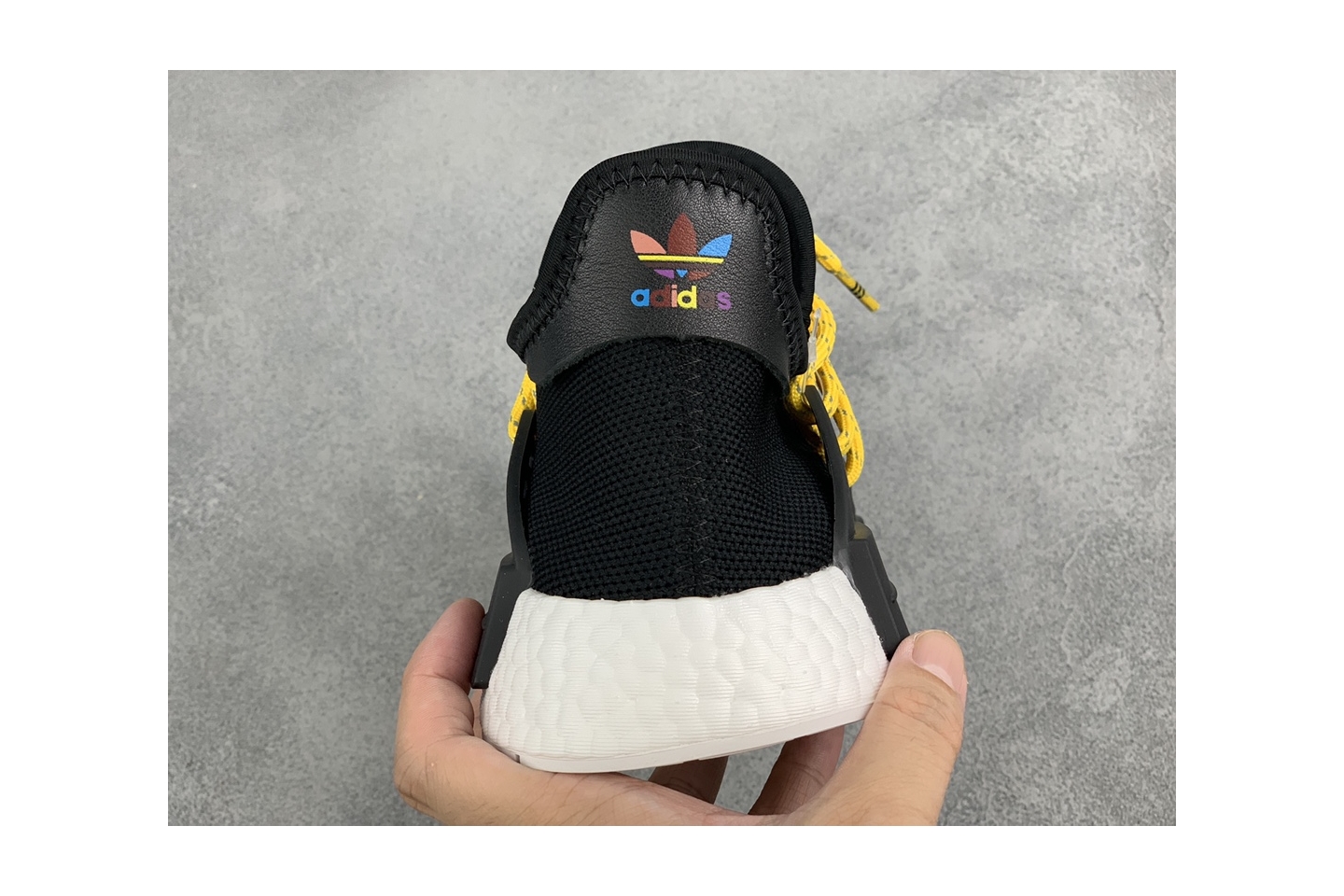 adidas NMD HU Pharrell Human Species Black(SP batch) BB3068