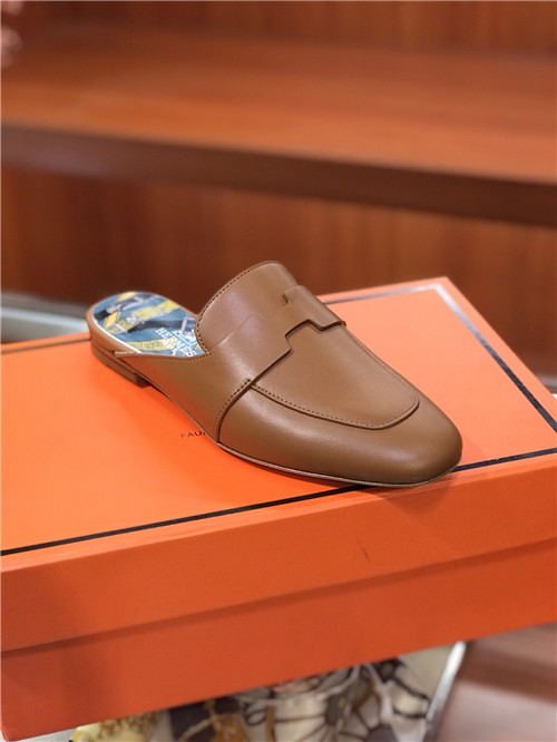 hermes loafers slippers