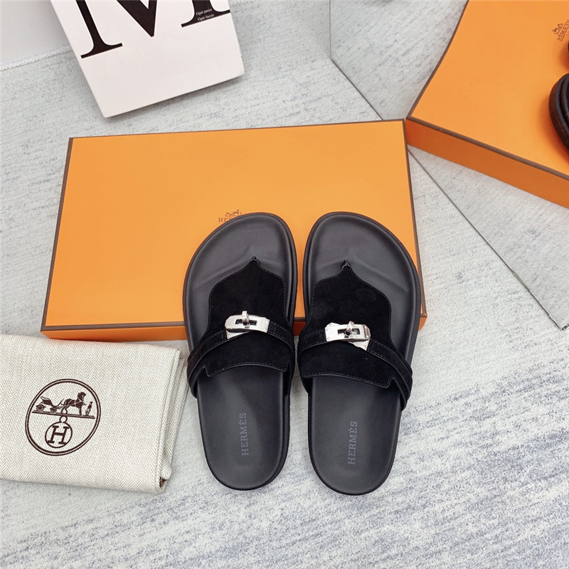 Hermès couple shoes