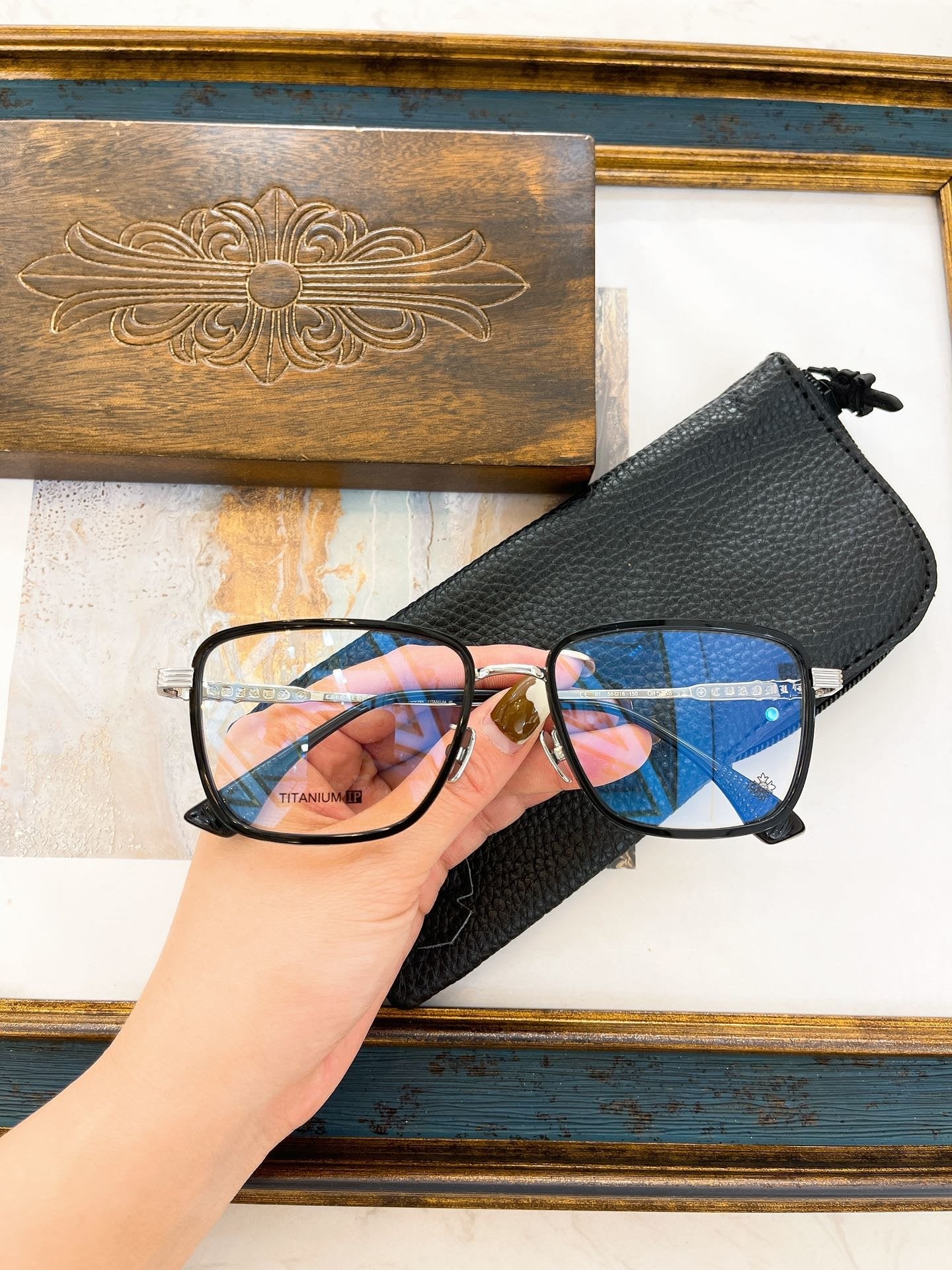 Chrome Hearts eyewear/glasses