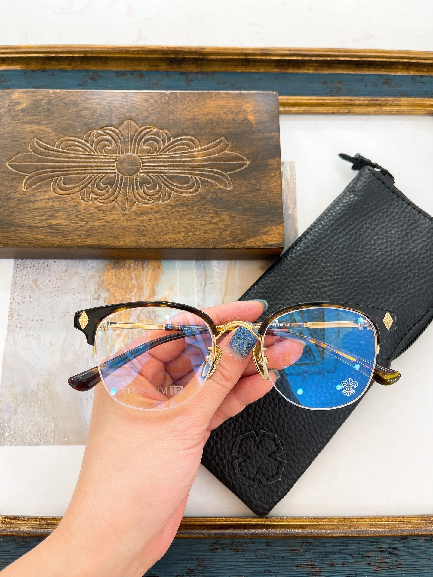 Chrome Hearts eyewear/glasses