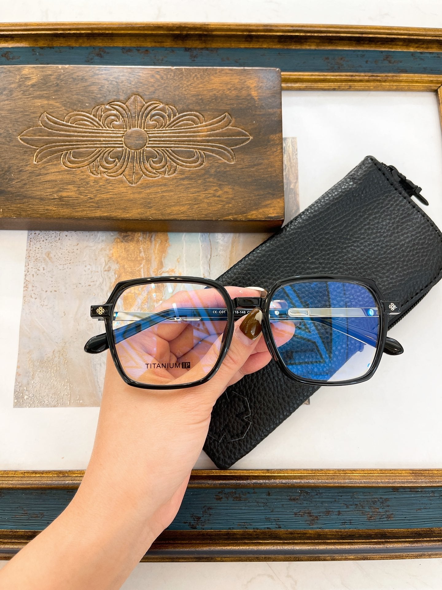 Chrome Hearts eyewear/glasses