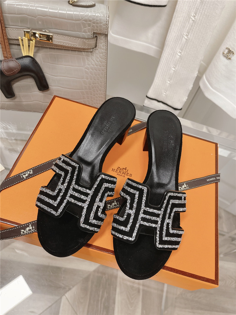 Hermes Sandals Dupe chunky heel sandals slippers