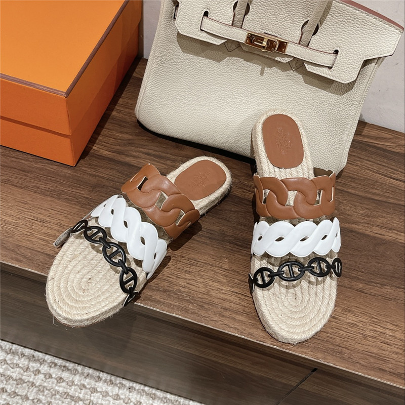Hermès Gwen espadrilles