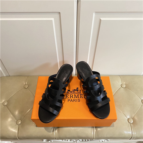 Hermes Sandals Dupe block heel