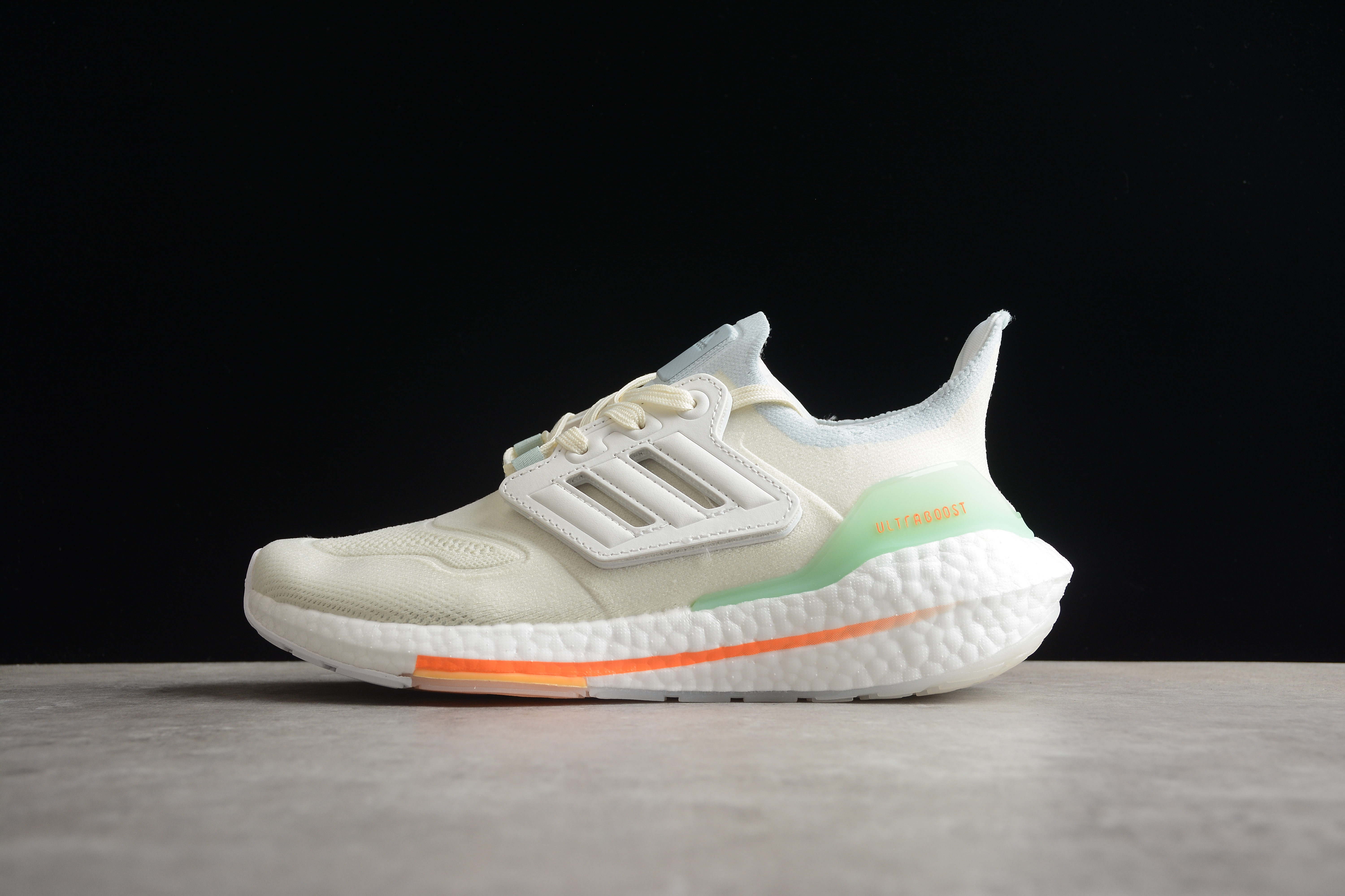 adidas Ultra Boost 22 White Blue Tint Orange GY6227