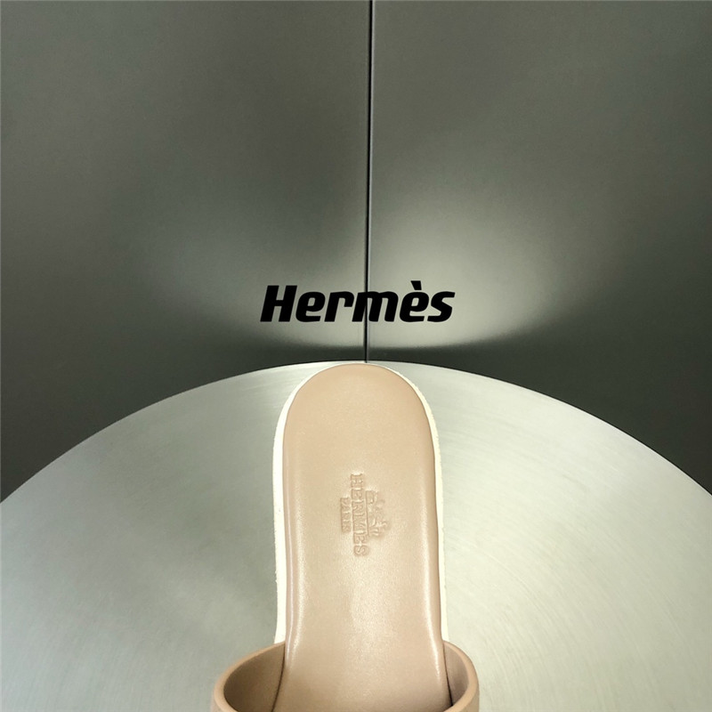 Hermès Platform Slippers