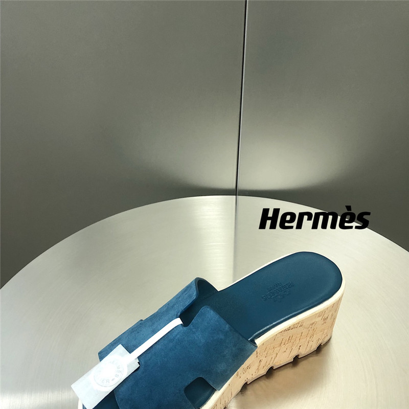 Hermès Platform Slippers