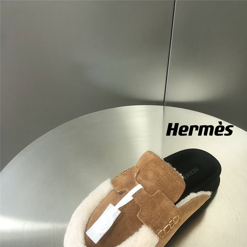 Hermès Fur Birkenstocks