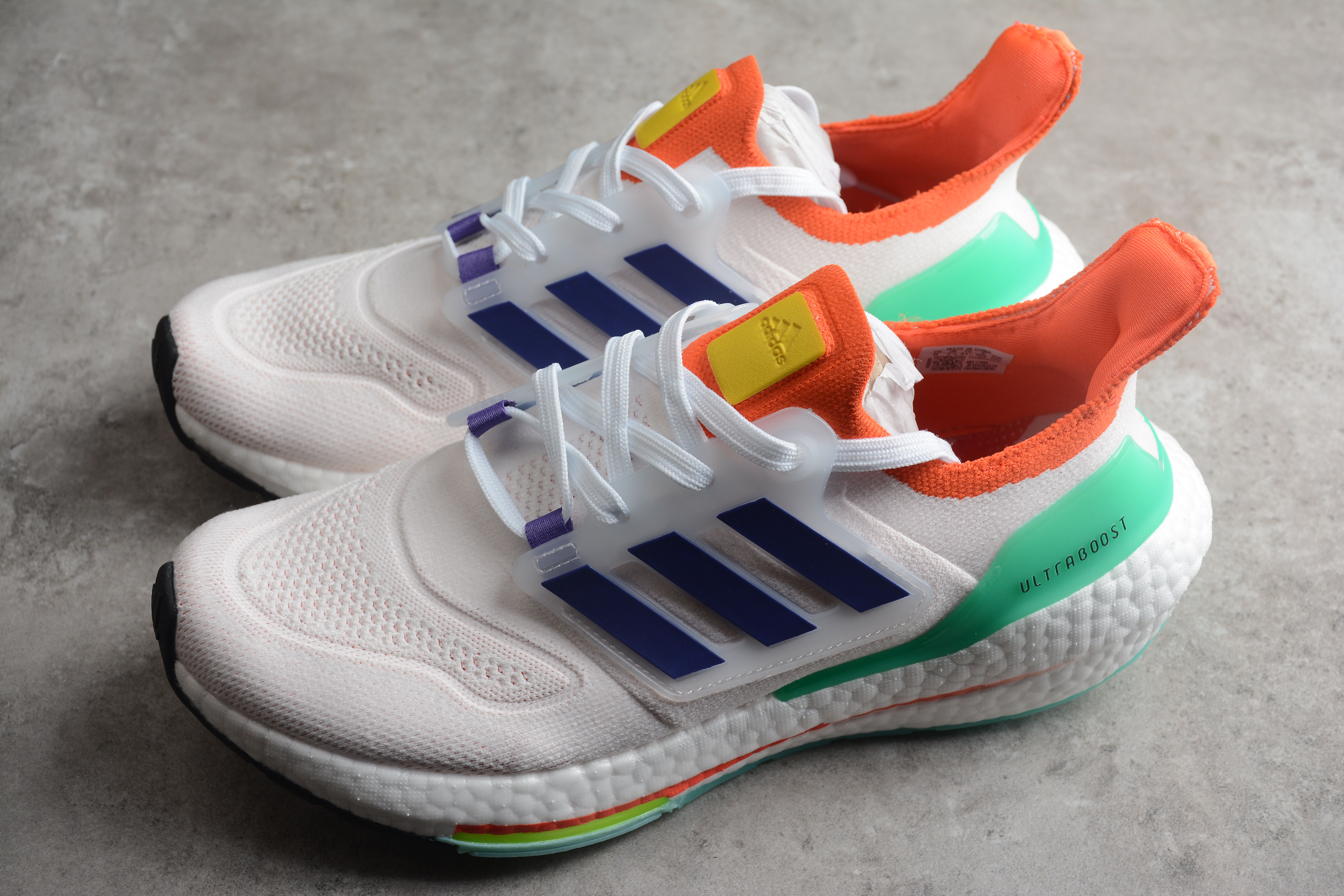 adidas Ultra Boost 22 Black Sky Rush Turbo (W) GY8688