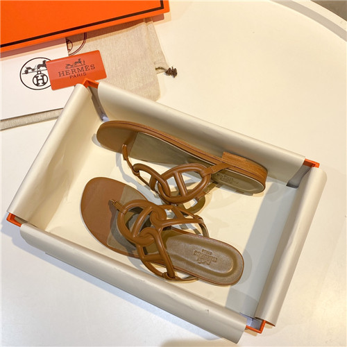 hermes finger slippers