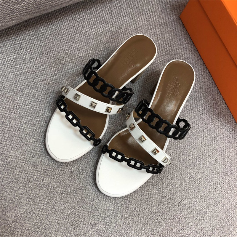 Hermes fake sandals replica sandals shoes