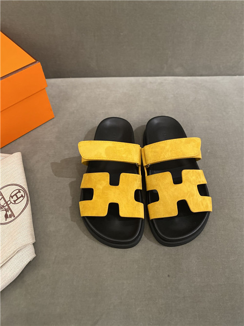 hermes h slippers women