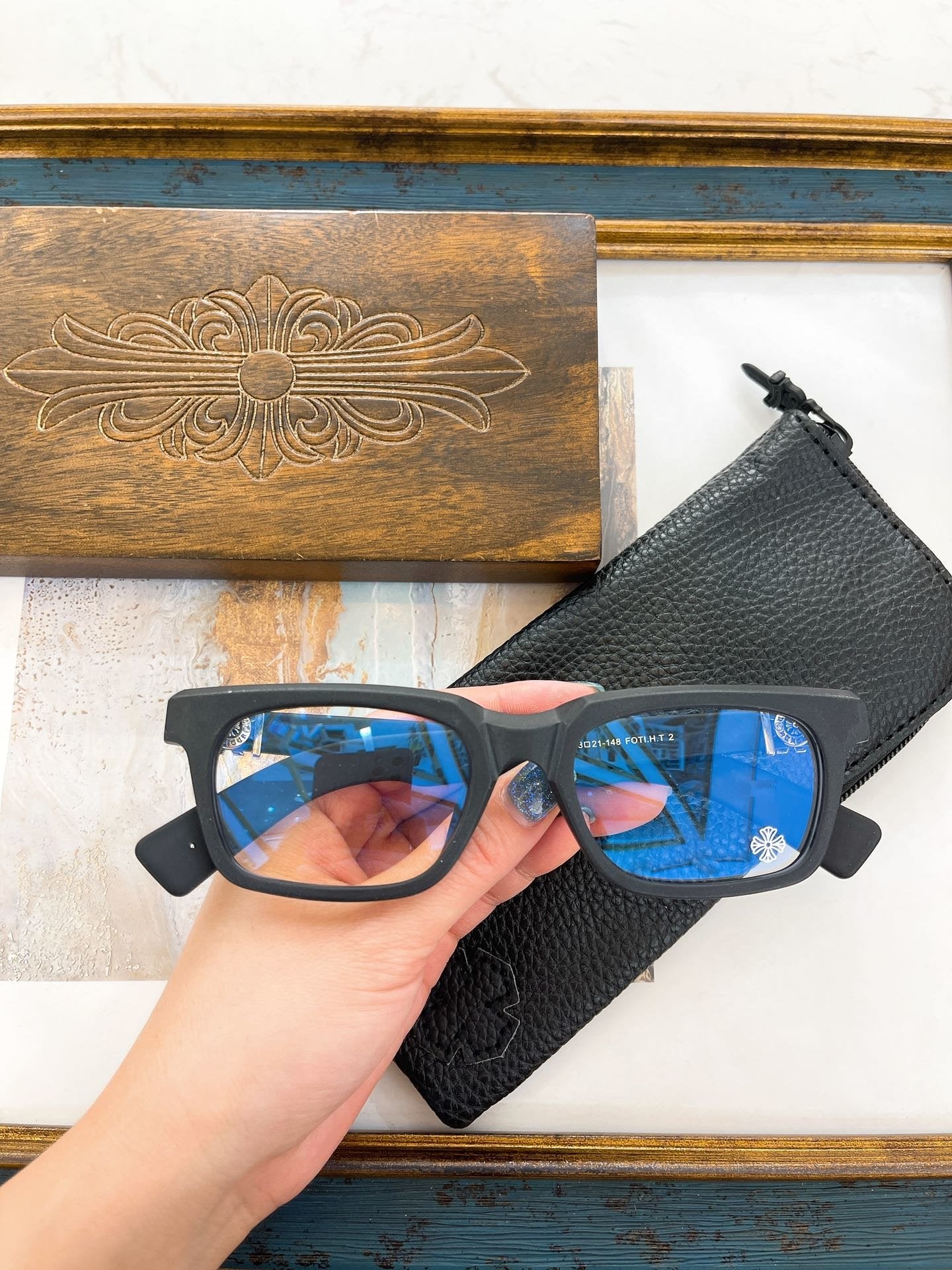 Chrome Hearts eyewear/glasses