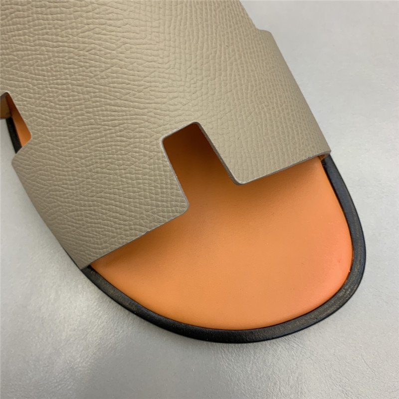 hermes H men s slippers