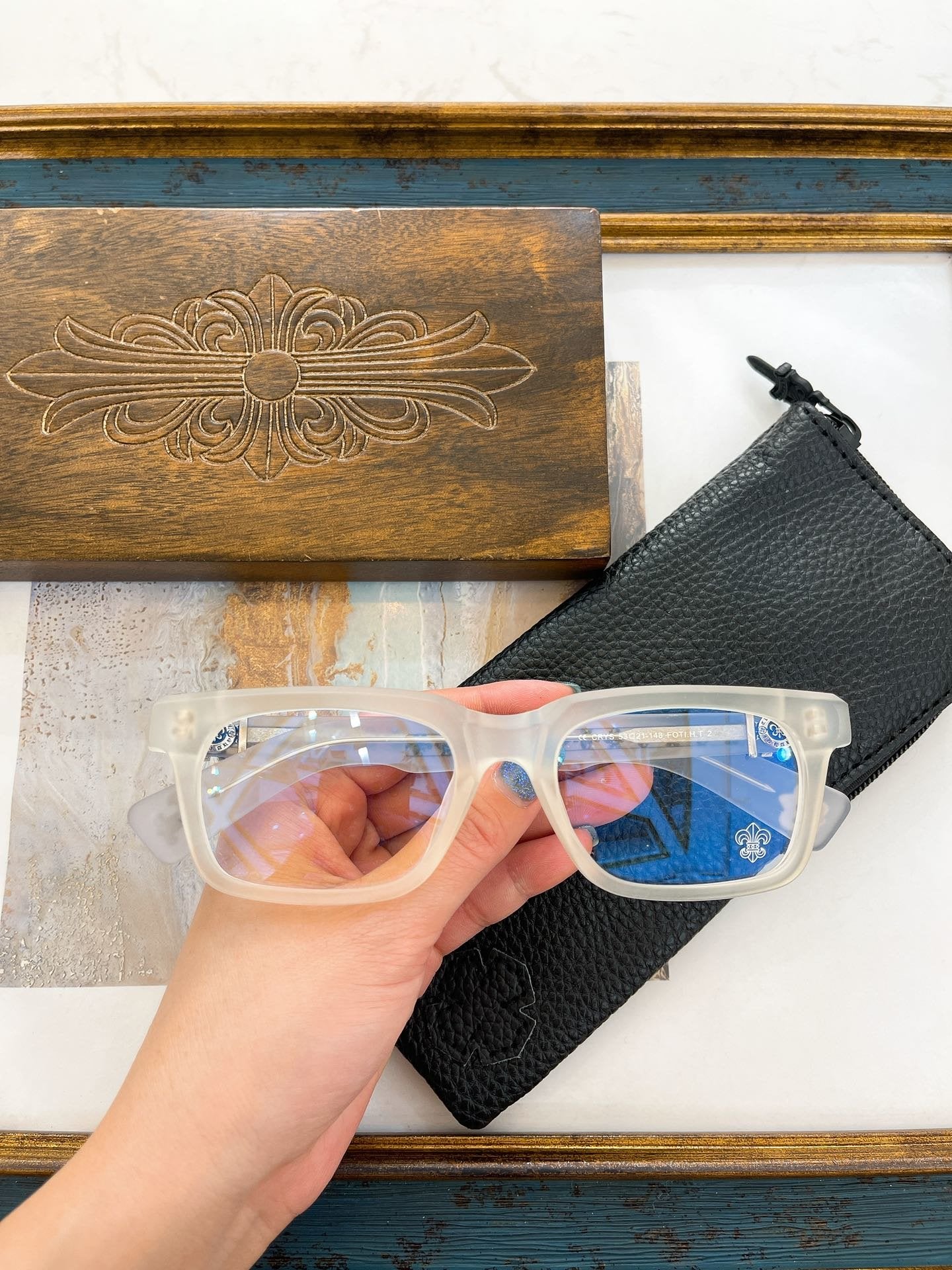 Chrome Hearts eyewear/glasses