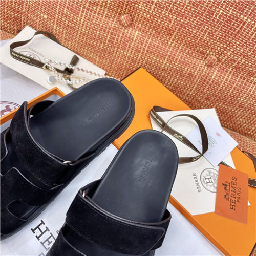 hermes h slippers womens