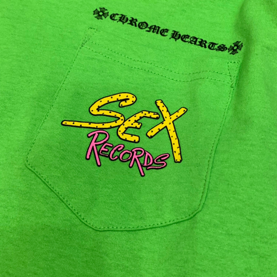 Chrome Hearts “Green” Sex Records Long Sleeve