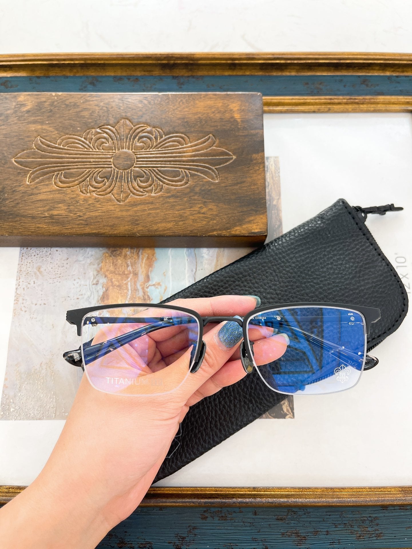 Chrome Hearts eyewear/glasses