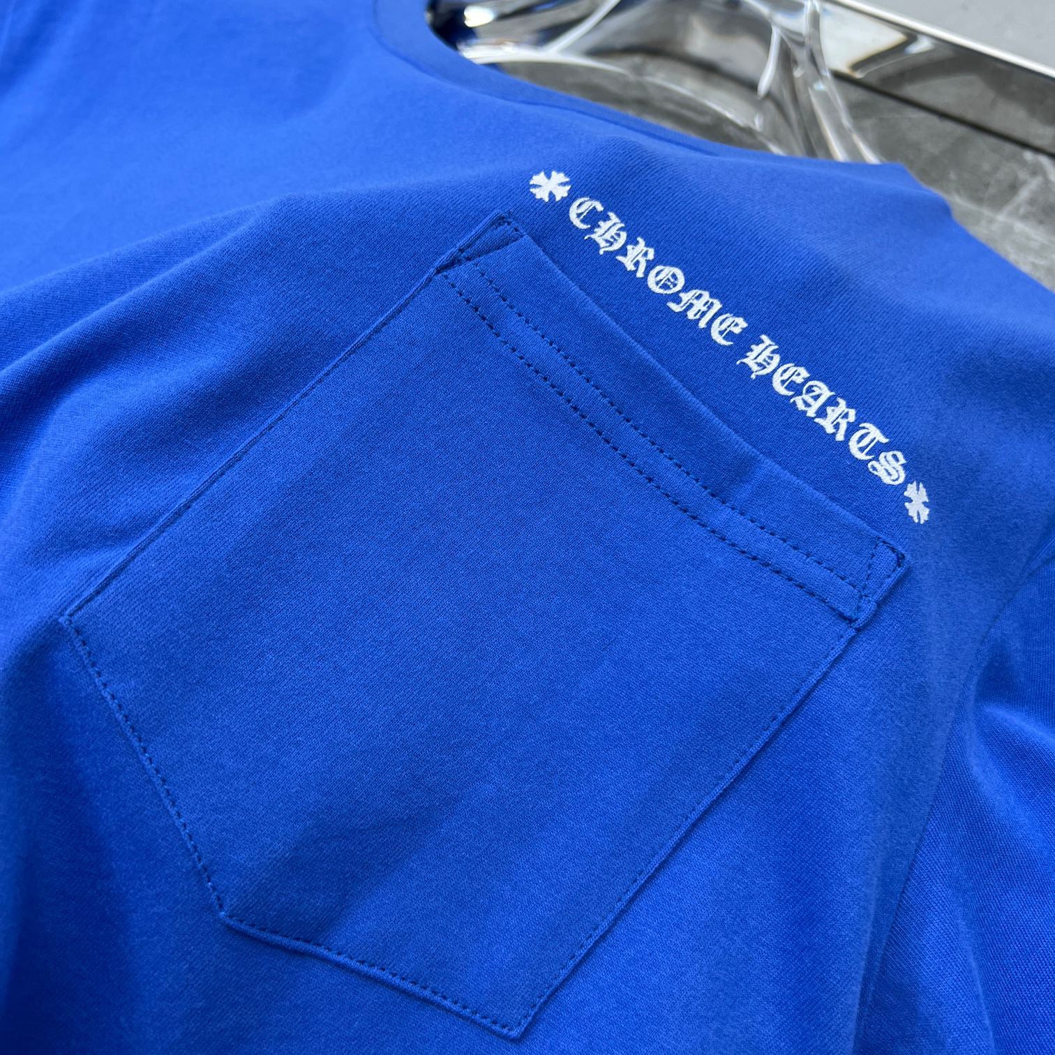 Chrome Hearts Replica Matty Boy Space T-Shirt Blue