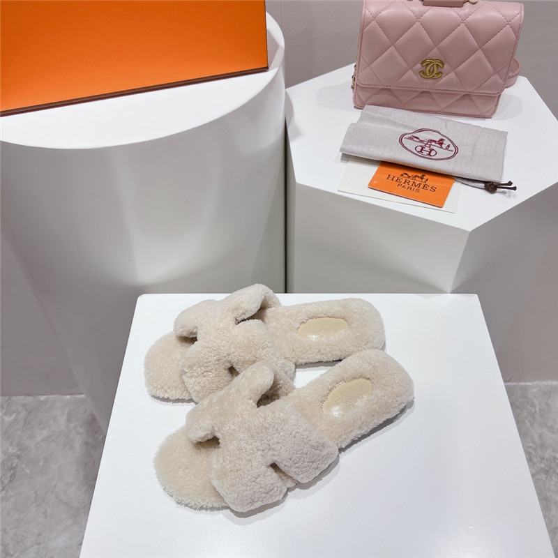 Hermès H drags autumn and winter style flat bottom hair drag