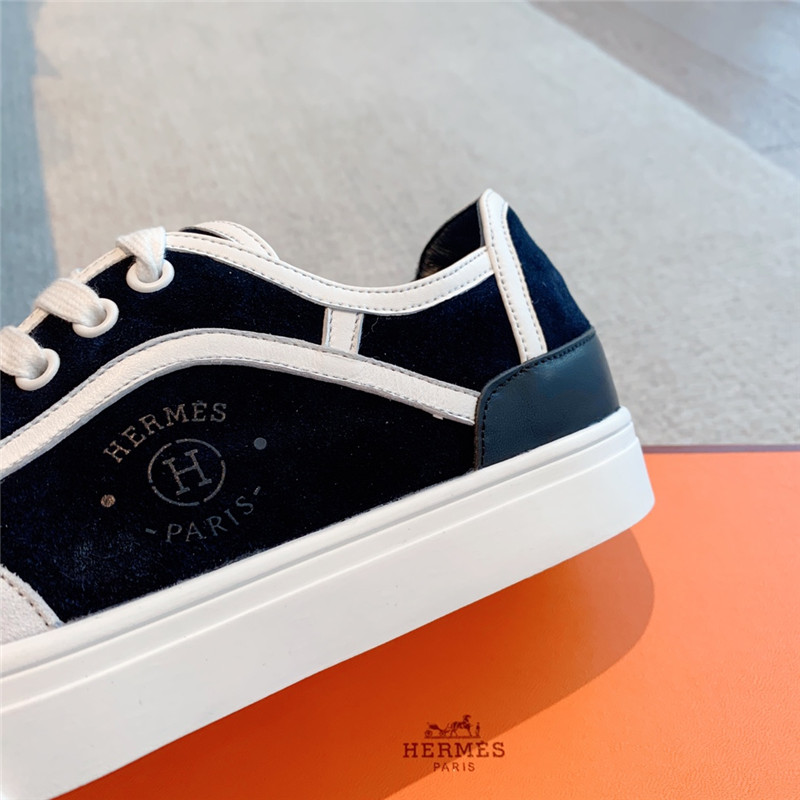 Hermès British retro casual shoes