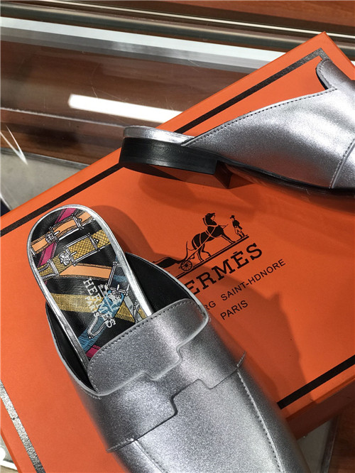 hermes loafers slippers