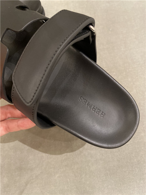 hermes h slippers women