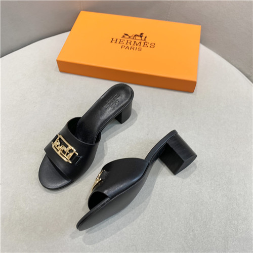 hermes lady slippers