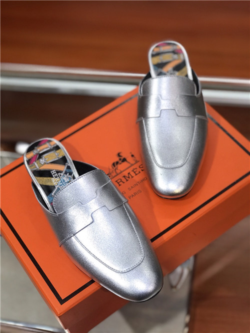 hermes loafers slippers