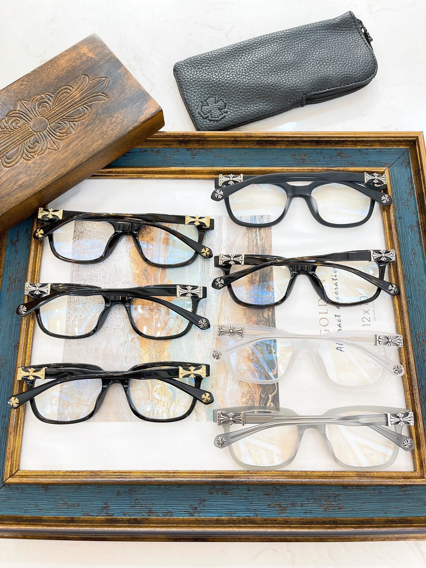 Chrome Hearts eyewear/glasses