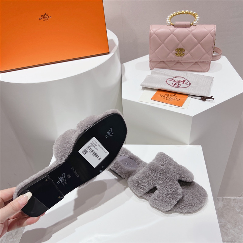 Hermès H drags autumn and winter style flat bottom hair drag