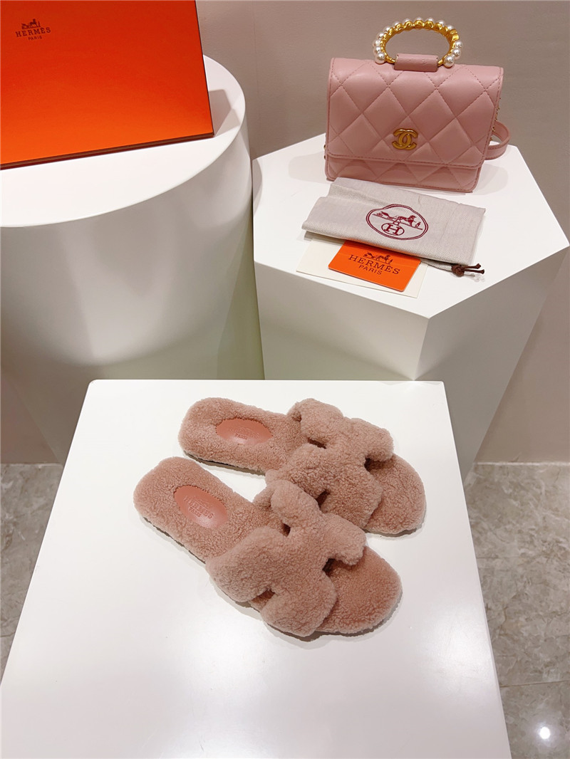 Hermès H drags autumn and winter style flat bottom hair drag