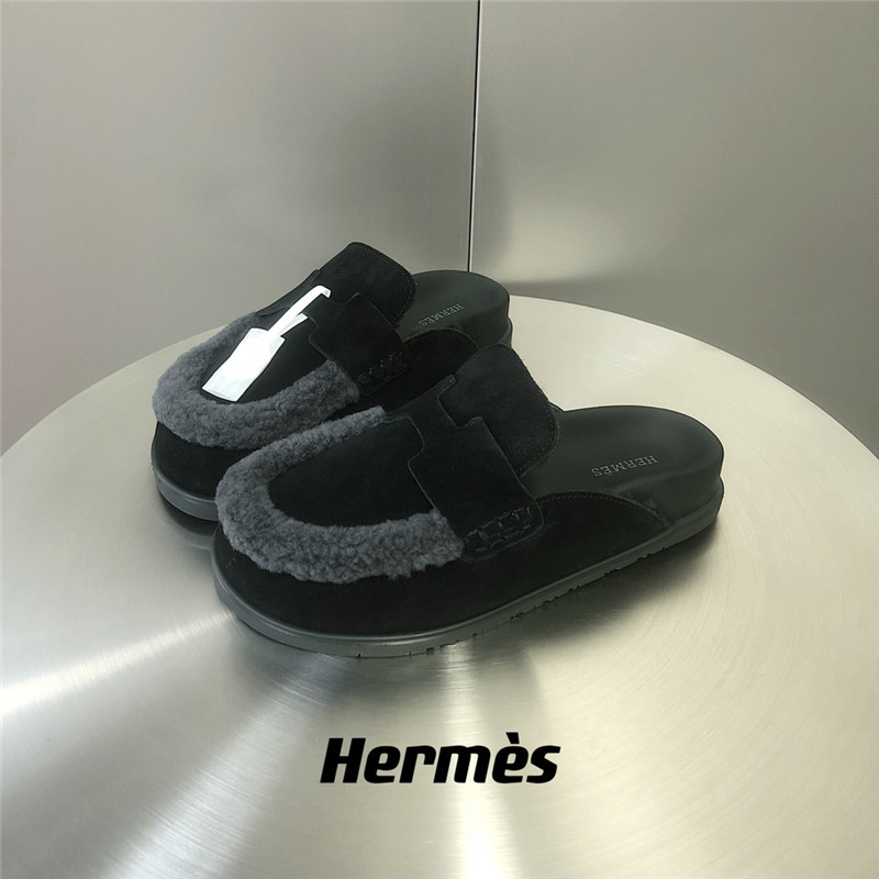 Hermès Fur Birkenstocks