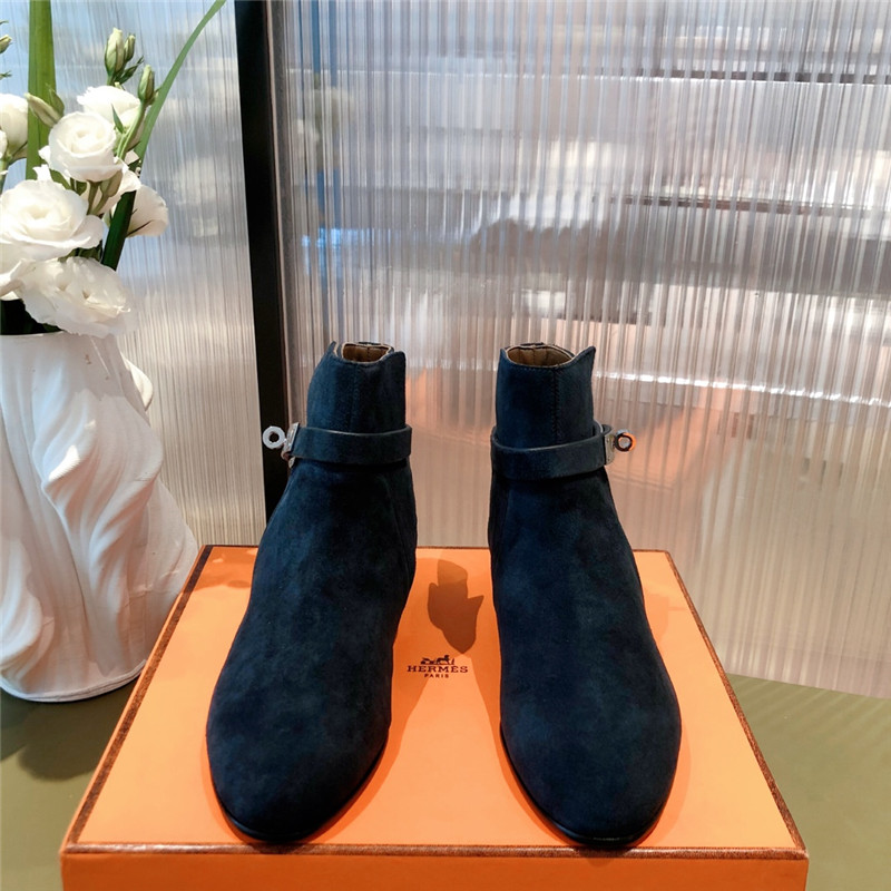 hermes kelly buckle ankle boots