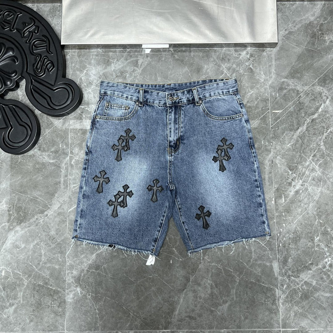 Chrome Hearts Denim Shorts