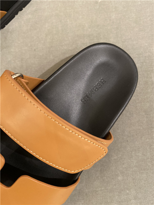 hermes h slippers women
