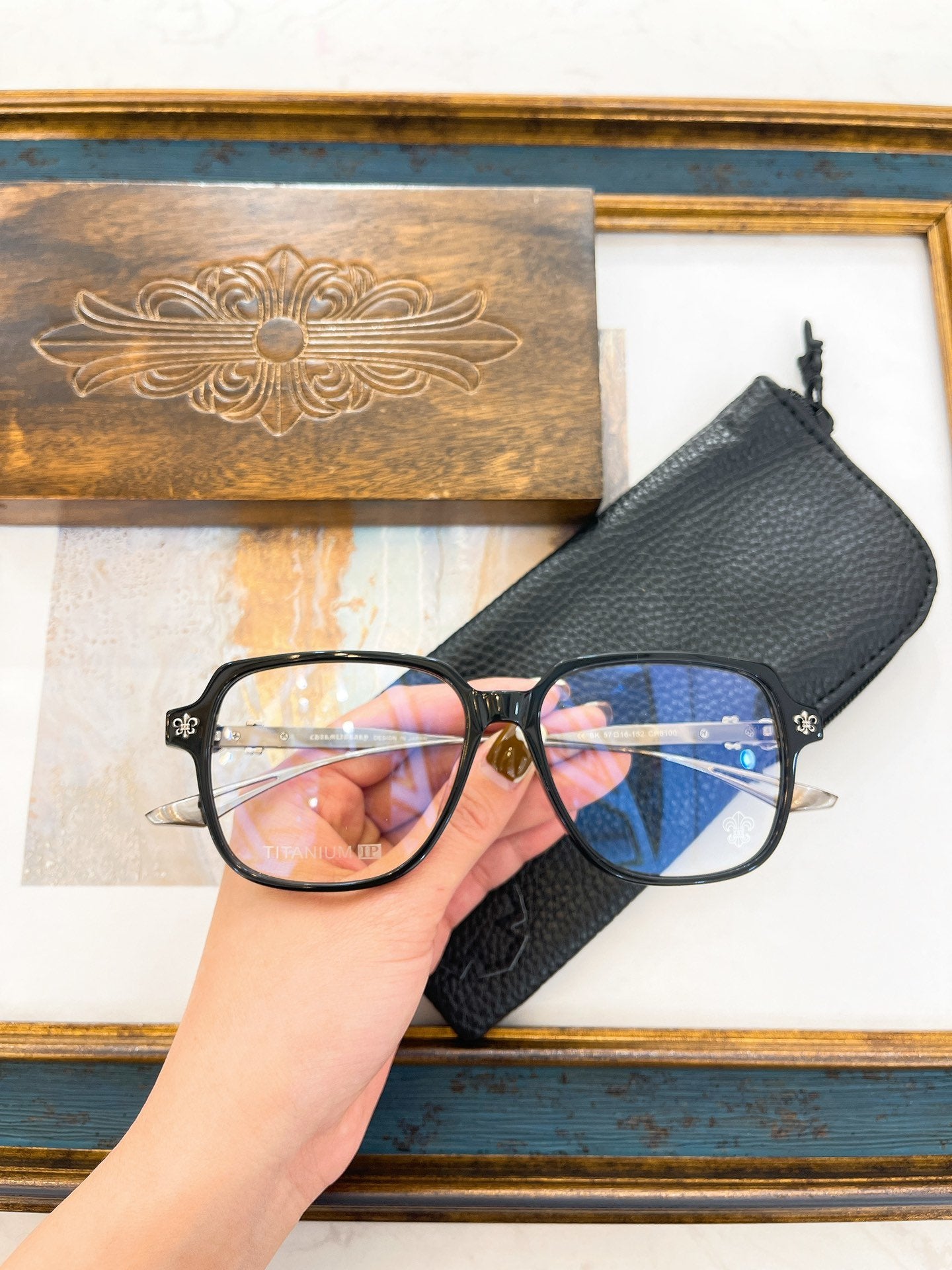 Chrome Hearts eyewear/glasses