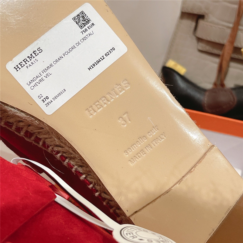 hermes classic flat loafers