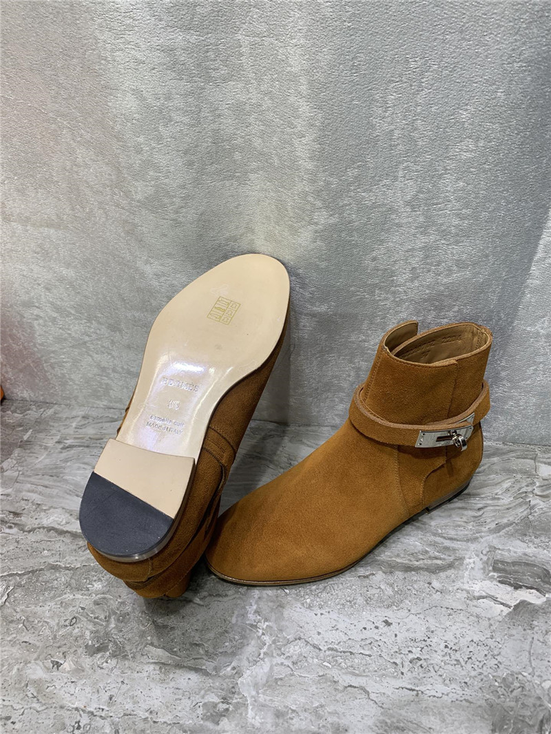 hermes kelly ankle boots