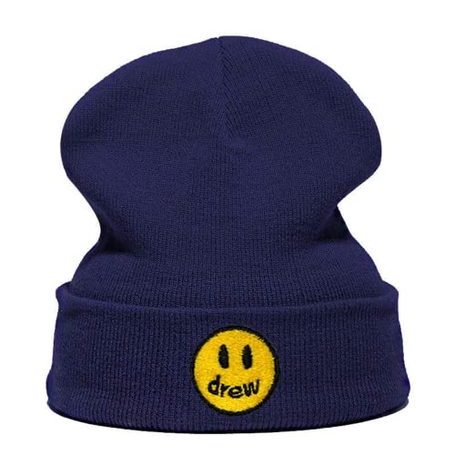Drew Beanie Navy Blue