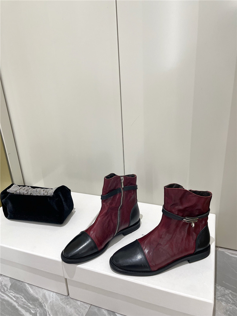 hermes kelly zip ankle boots