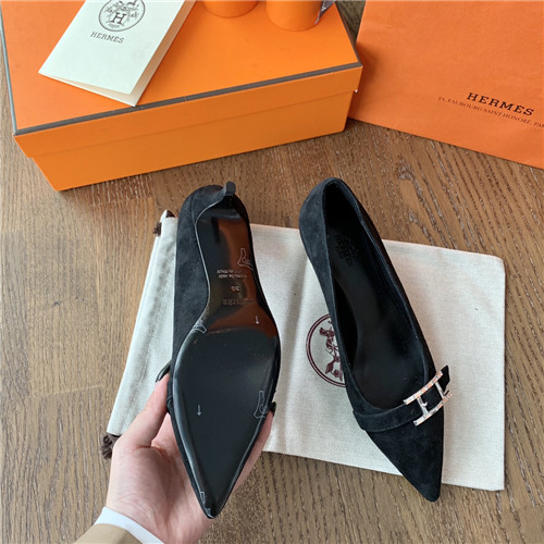 hermes heeled sandals