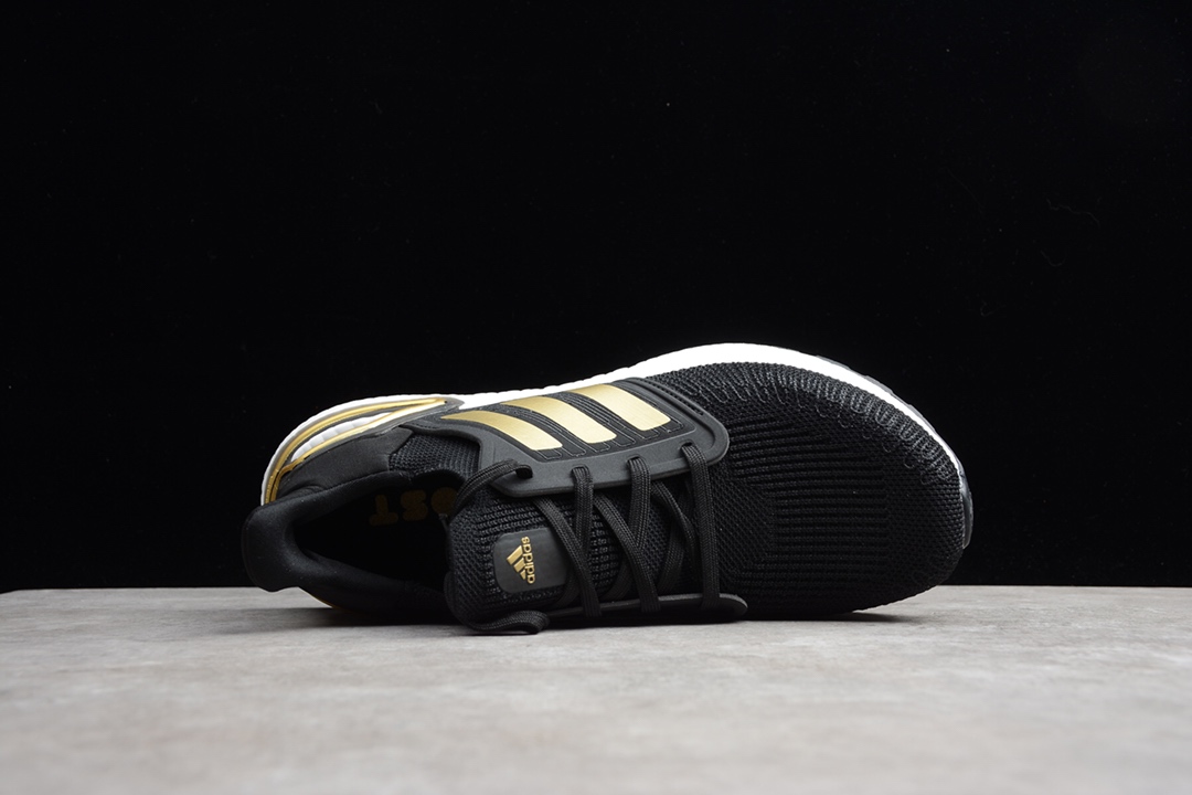 adidas Ultra Boost 20 Black Gold White EE4393